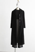 nocturne boucle wool trench (s/m)