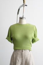 meadow silk rib knit tee