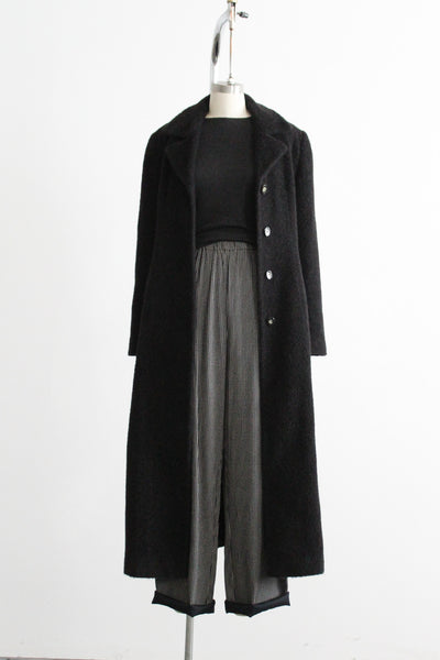 nocturne boucle wool trench (s/m)