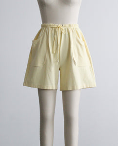 butter cotton shorts