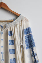 midsommar embroidered cotton blouse