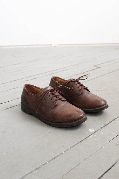 chunky lace-up oxfords size 9