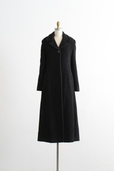 nocturne boucle wool trench (s/m)