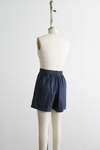 indigo jean shorts