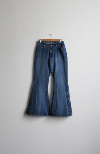 superflare low rise jeans