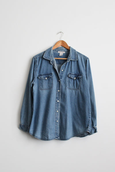 homestead denim work shirt