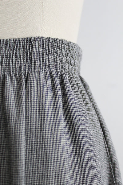 gingham trousers
