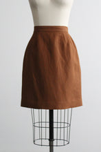fireside linen skirt