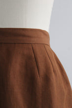 fireside linen skirt