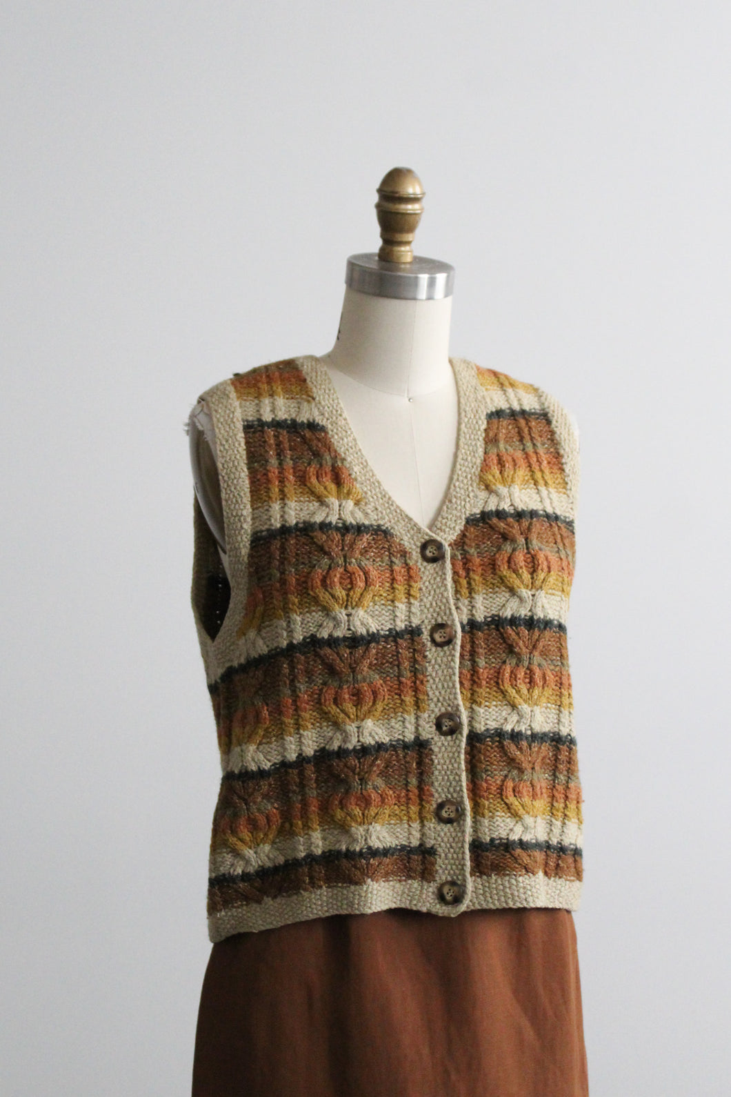 sunrise wool vest