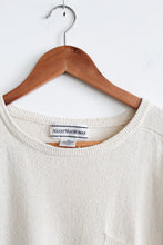 parchment raw silk tee (xl)