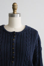 north sea cotton cable knit sweater