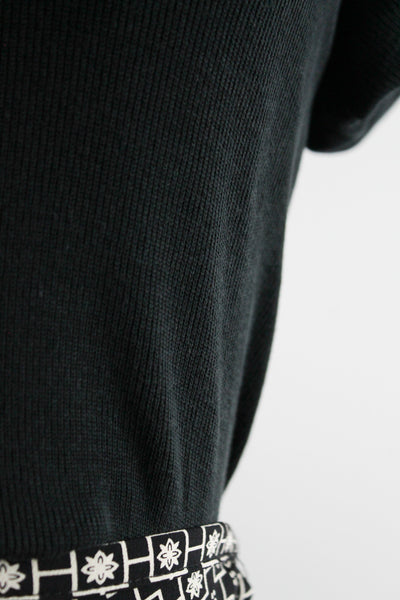 inkwell silk knit tee