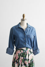 denim work shirt (s/m)