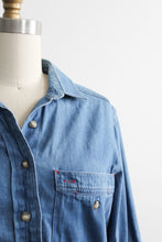 denim work shirt (s/m)