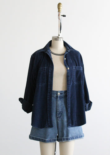 nightsky corduroy chore coat