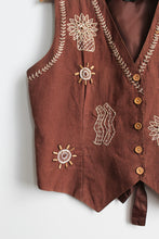 sunfield embroidered vest