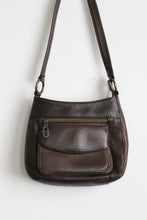 walnut leather mini bag