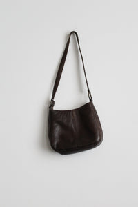 walnut leather mini bag