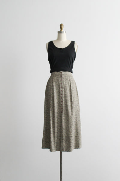 laurel leaf midi skirt