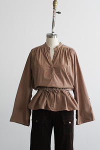 acorn peasant blouse