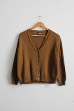 tobacco wool cardigan