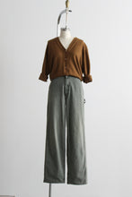 tobacco wool cardigan