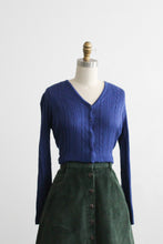 lapis knit button up (s/m)