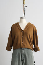 tobacco wool cardigan