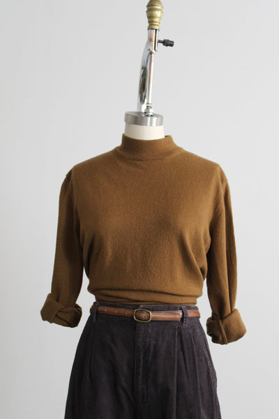 tobacco wool pullover