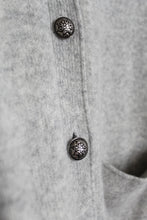 lambswool longline cardigan