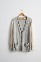 lambswool longline cardigan