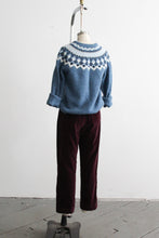 après-ski fair isle sweater (s)