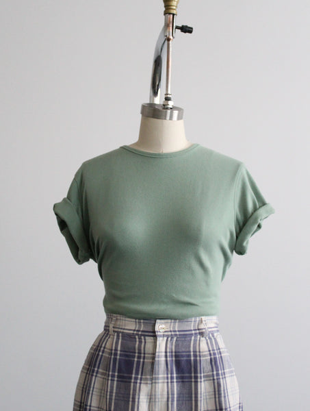 sageleaf cotton tee