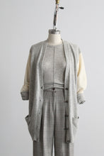lambswool longline cardigan