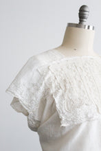 serenade boxy lace tee