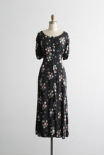 autumn bouquet maxi dress