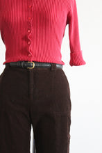 walnut corduroy trousers