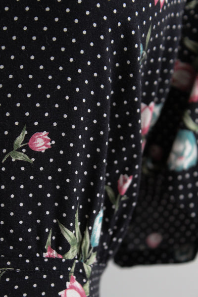 autumn bouquet maxi dress