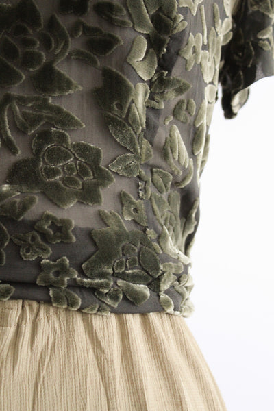 forestry burnout velvet tee