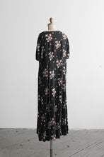 autumn bouquet maxi dress