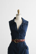 kinfolk dark denim dress