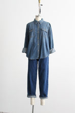 vintage indigo jeans