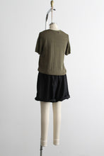 willow knit button up