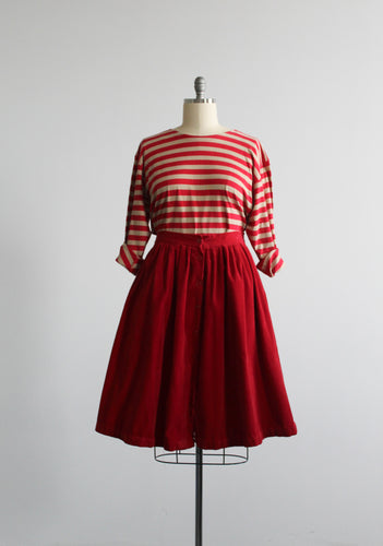 heirloom tomato midi skirt