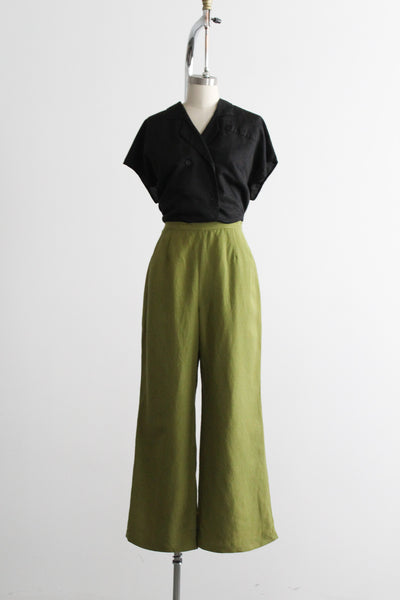 meadow linen trousers