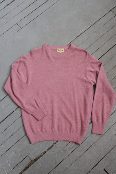 rose quartz wool & angora sweater