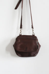 walnutshell leather shoulder bag