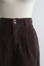 espresso corduroy trousers