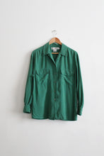 meadow silk button up (m)